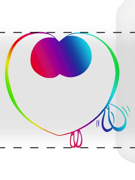 Süßer Regenbogen-Trickster