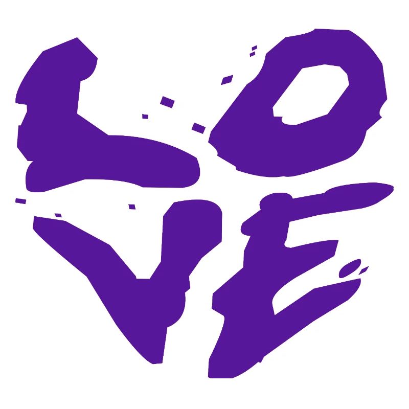 Love Statement Urban Typography