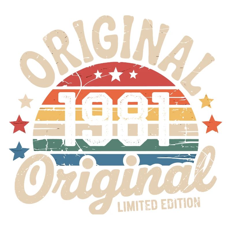 1981 Vintage Limited Edition Gift 1981