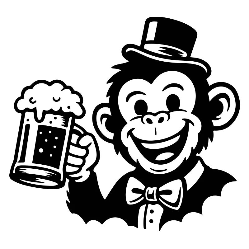 Le Marié Singe Célibataire