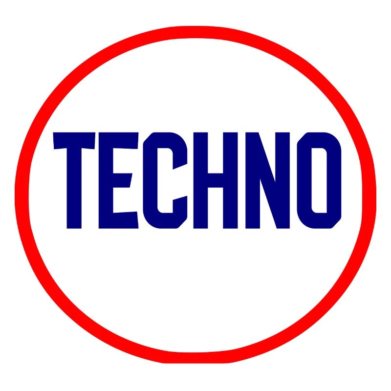 Techno Pulse Circle Logo
