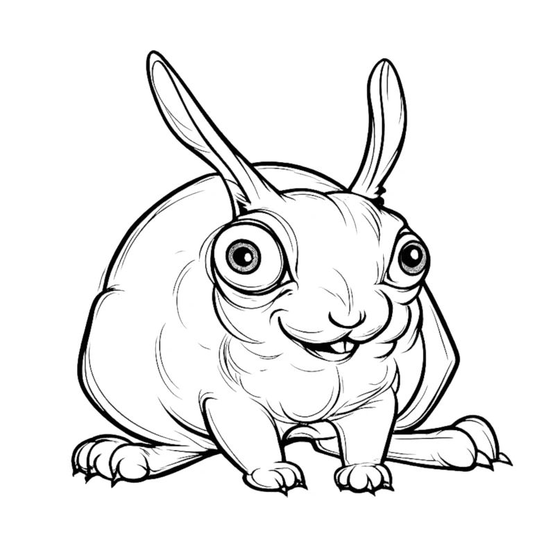creepy bunny