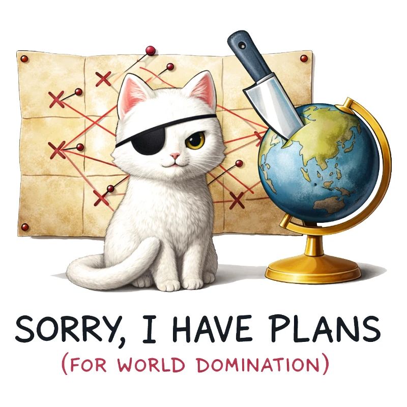 Evil Cat World Domination Plans