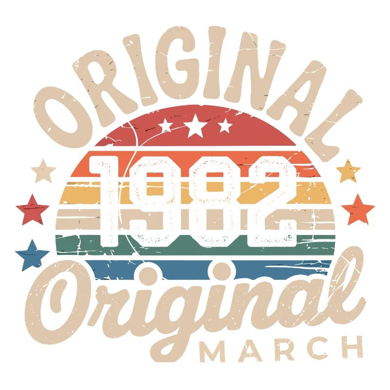 Anniversaire Mars 1982 Édition Limitée Retro March