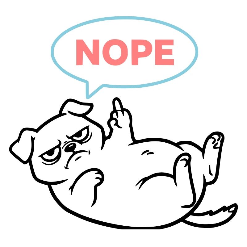 Synopsis coloré de la bande dessinée Pug Dog