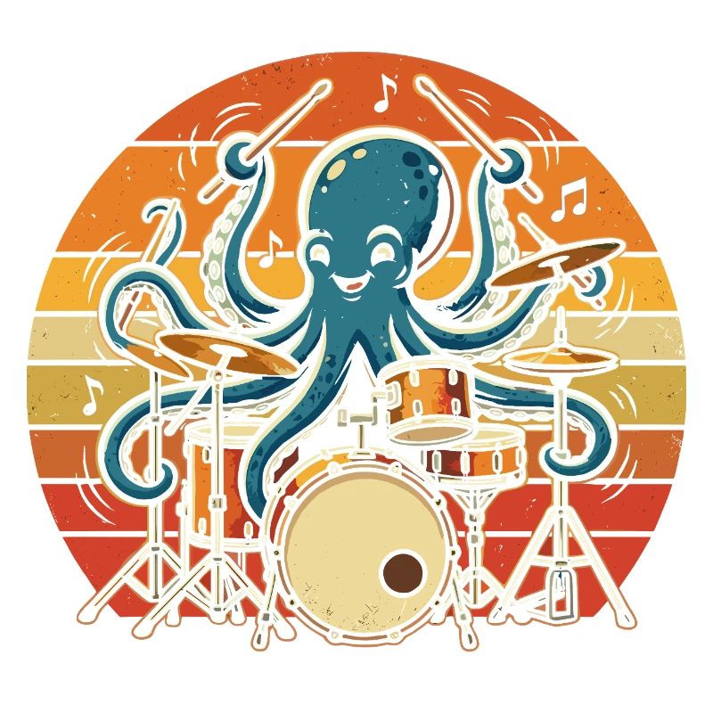 Octopus Rhythm Drummer