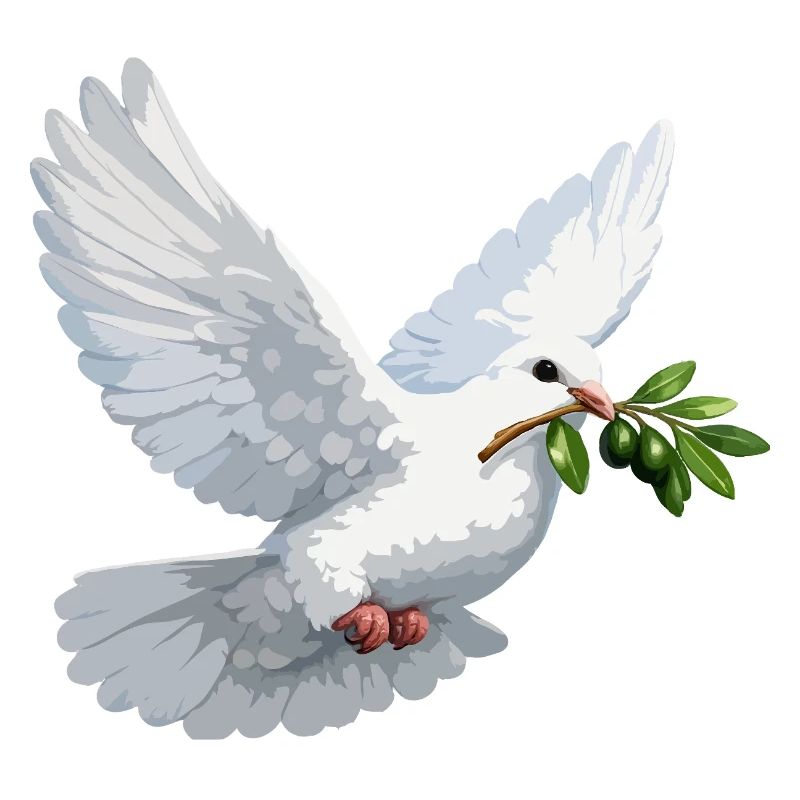 Dove with Olive Branch