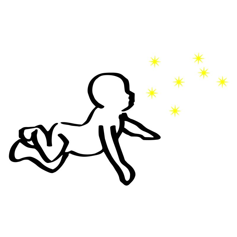 ReNaissance bébé noir Phoenix jaune