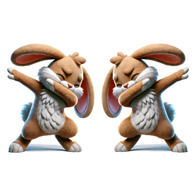 Rabbit Dabbing Comic 2