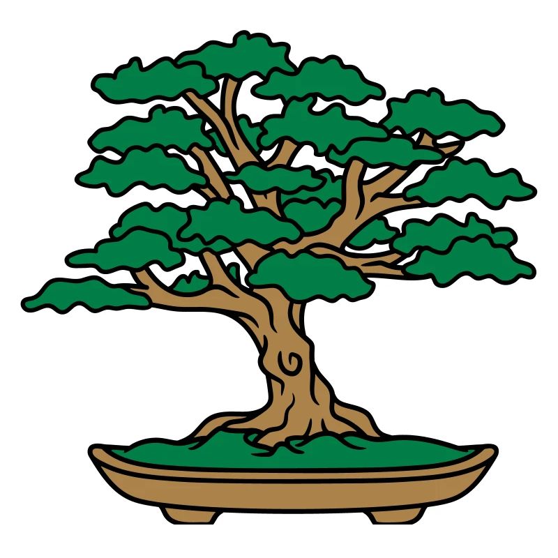 mini bonsai baeumchen blaetter aeste kleiner baum