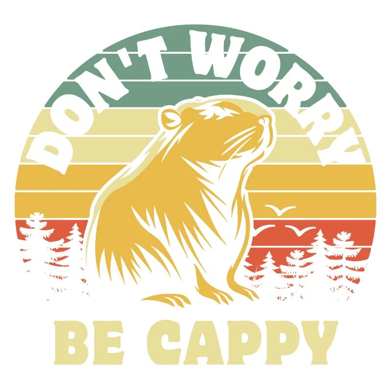 Ne vous inquiétez pas, soyez Cappy - Capybara