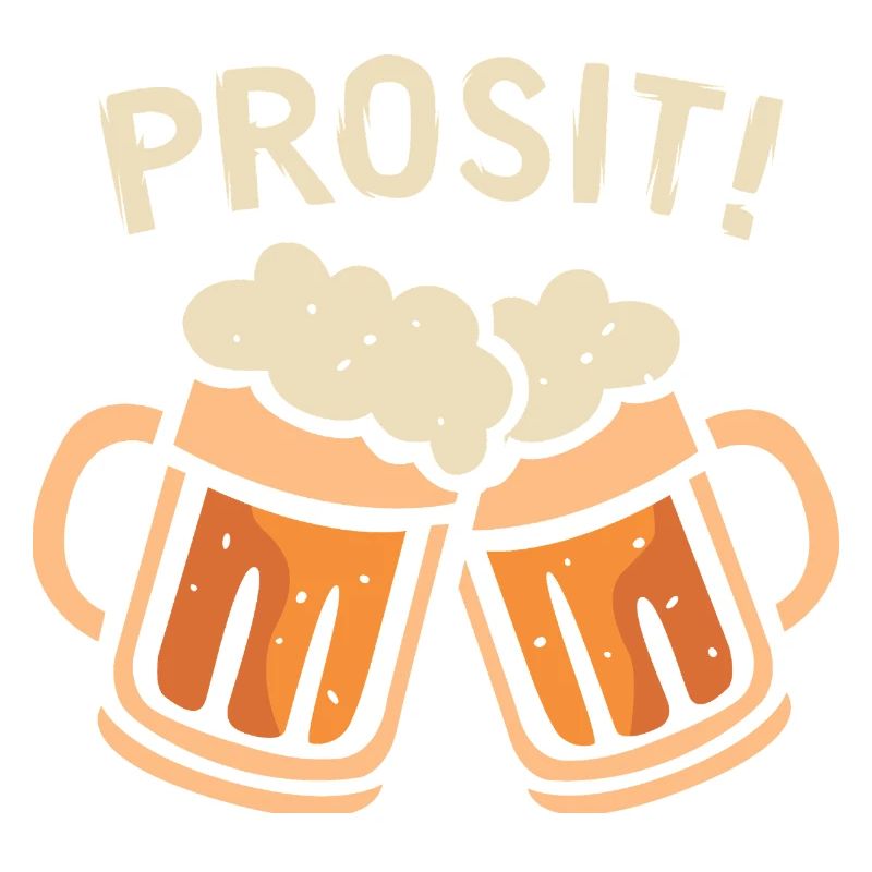 prosit Bier Fest - Biergläser Comic und Cartoon