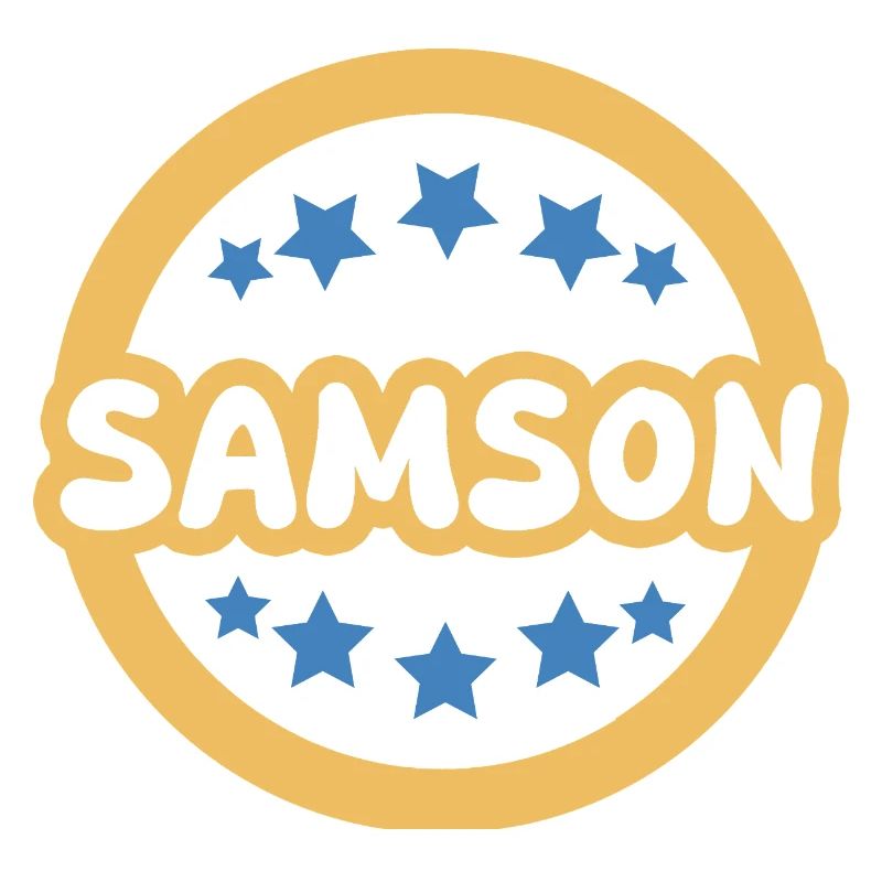 Lettrage Galactic Sampson pour Samson