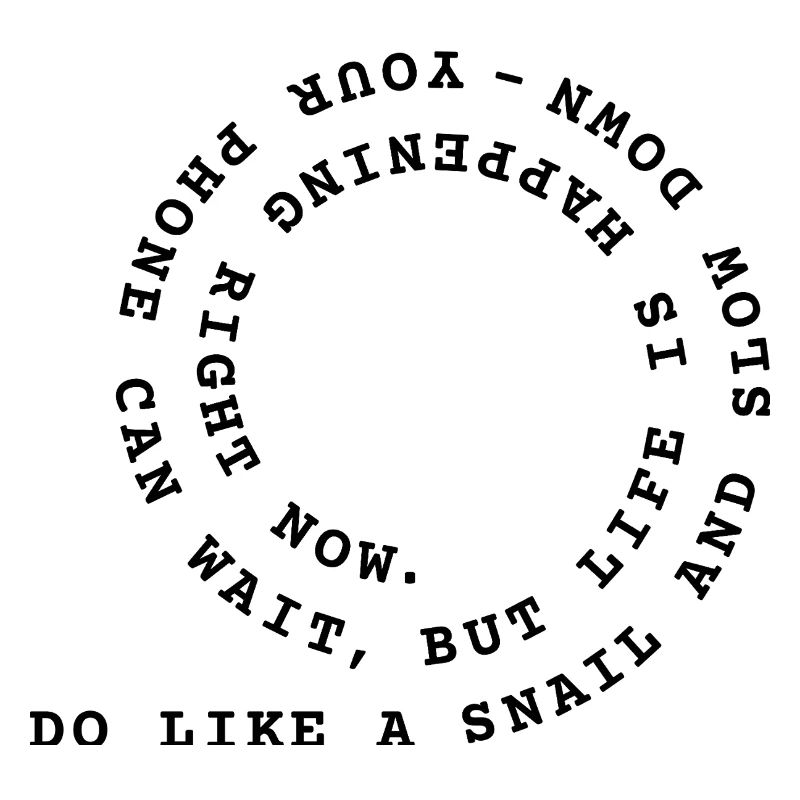 Fais comme un escargot