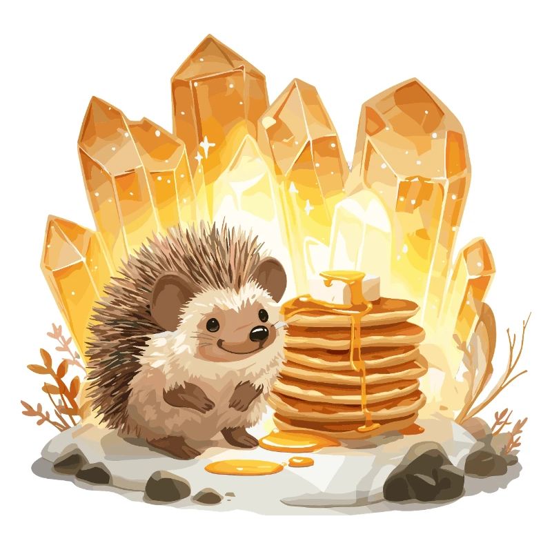 Hérisson & Cristaux Pancake