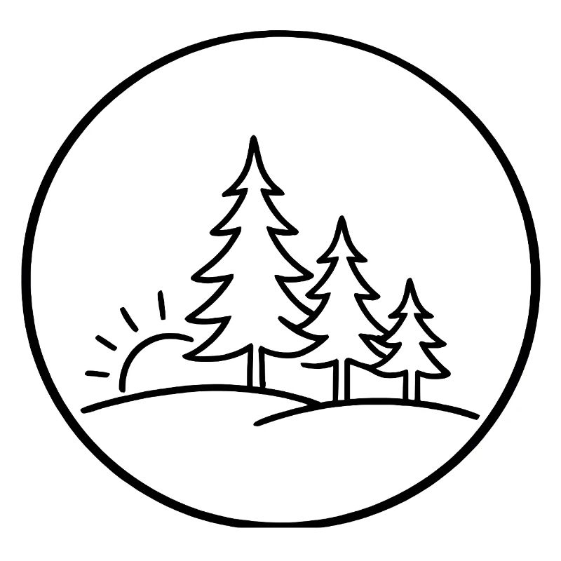 Lever de soleil dans le Waldkreis