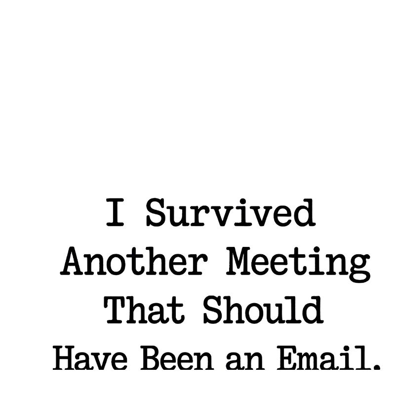 Ich habe das Treffen überlebt, das E-Mail-Design sein sollte