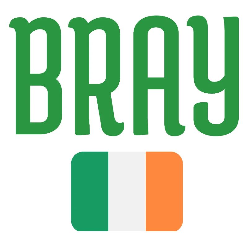 Drapeau d’Irlande de Bray