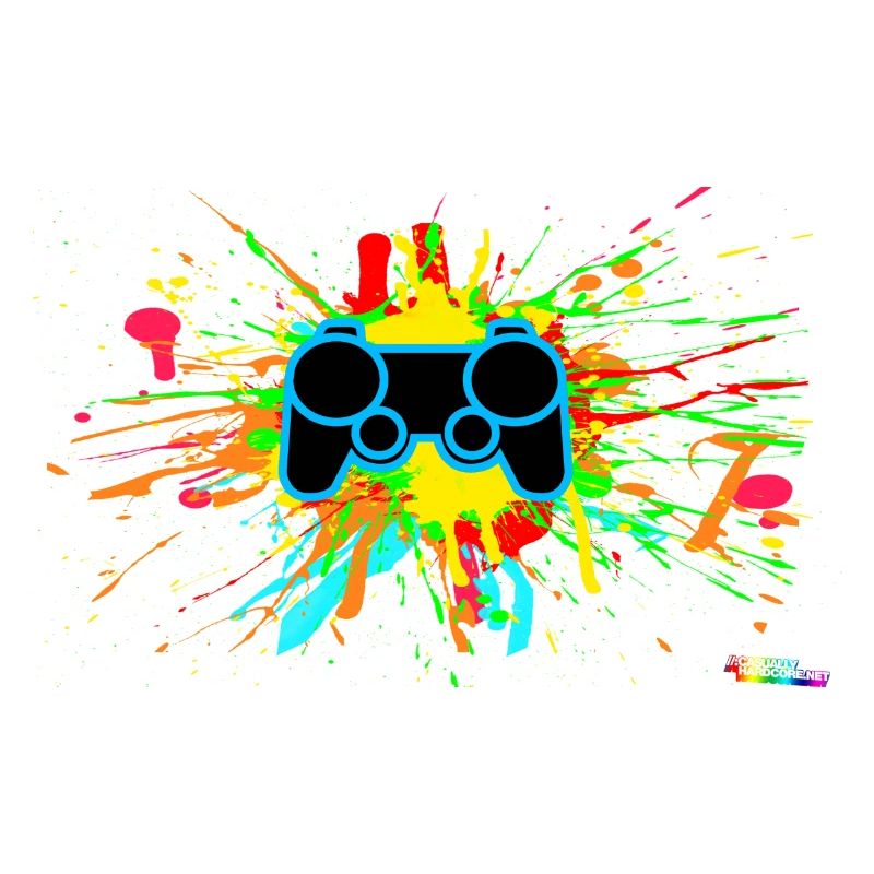 Controller Splatter Gamer