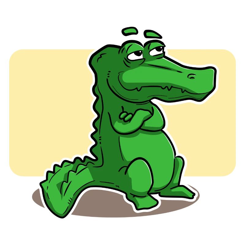 cute crocodile