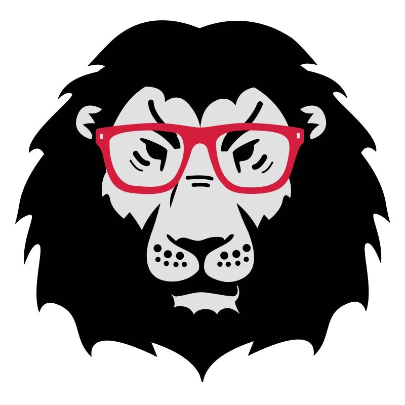 lion Löwe Gläser