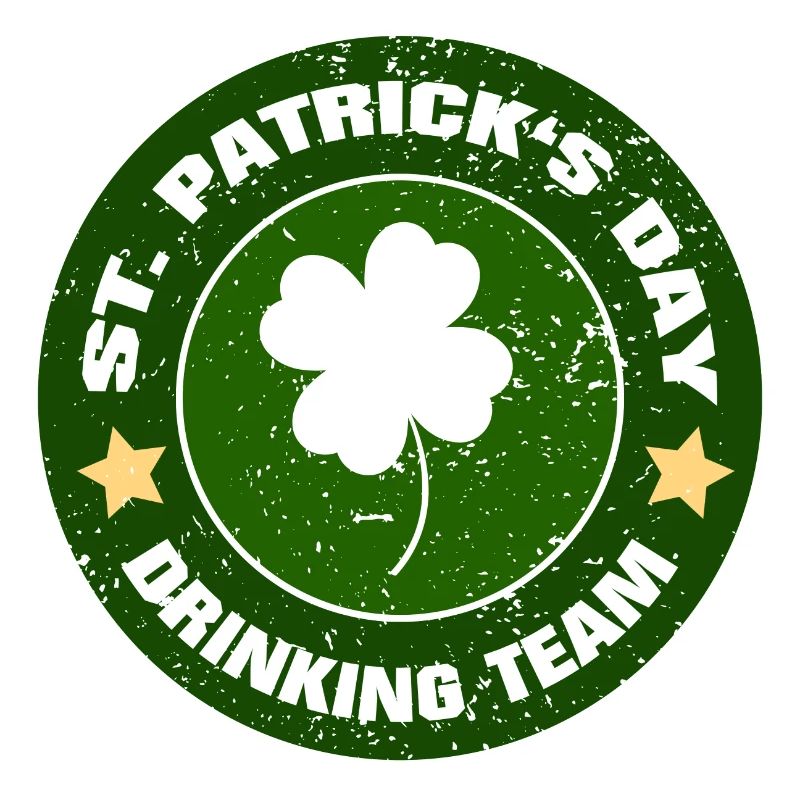 Équipe de consommation d’alcool de la Saint-Patrick - Drôle de dicton