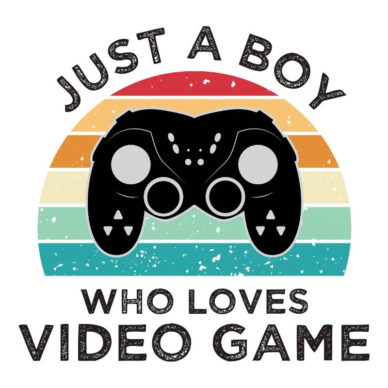 Nur ein Junge, der Videospiele liebt