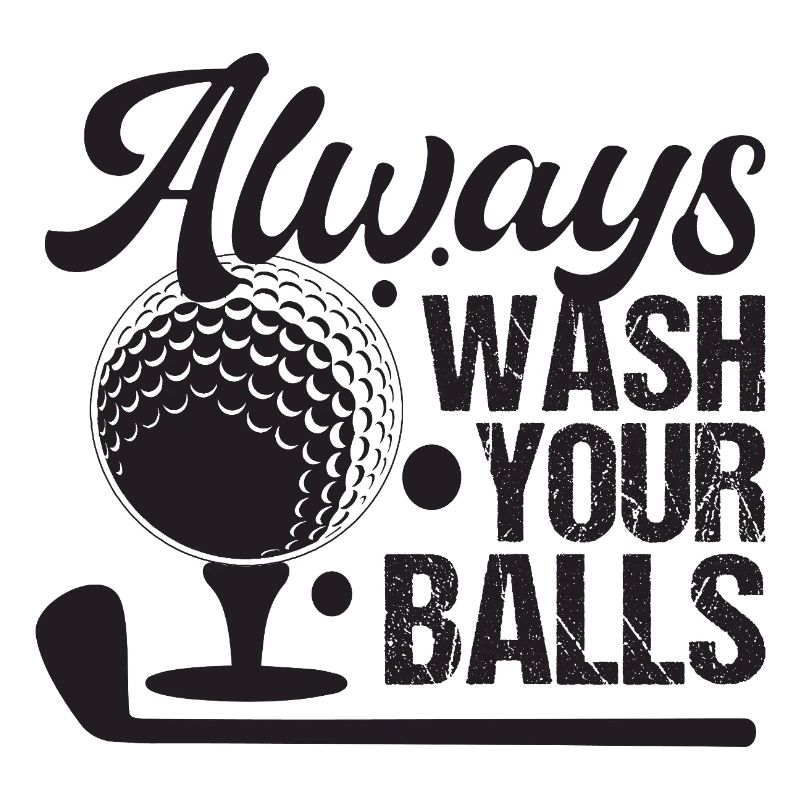 Golf - Waschen Sie immer Ihre Bälle