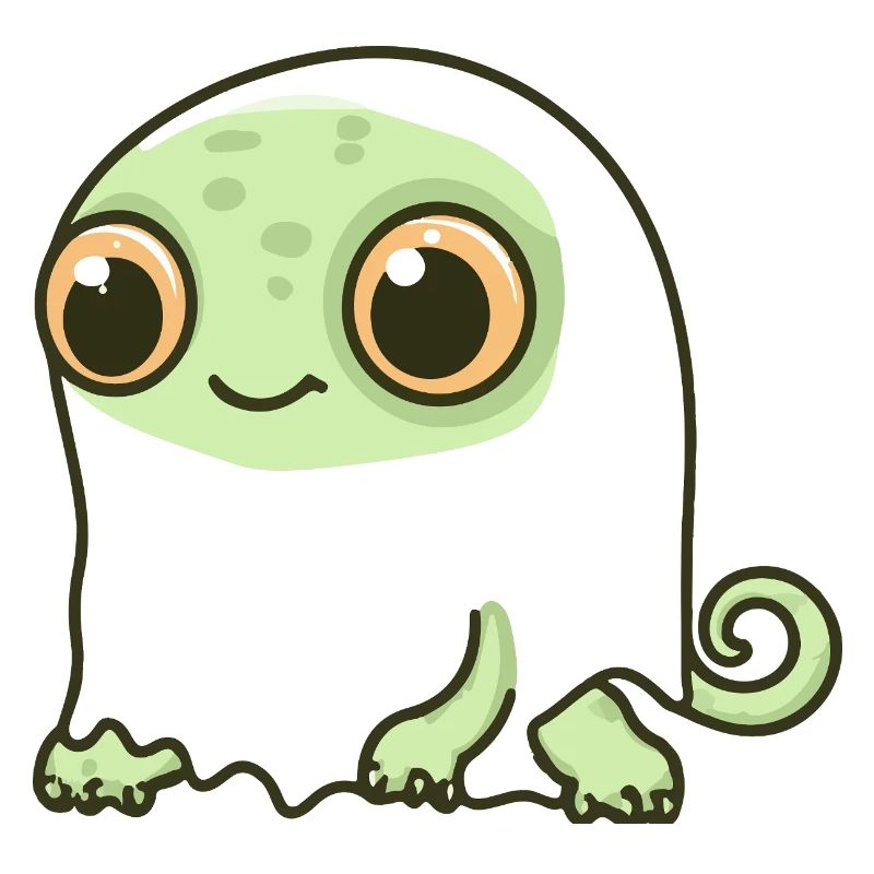 Chameleon Halloween Geist