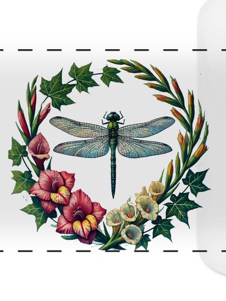 Libellen-Blumenkranz
