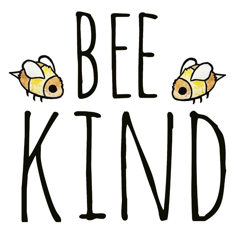 Bee Kind Typography