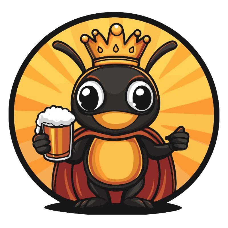 Bière de fourmi drôle