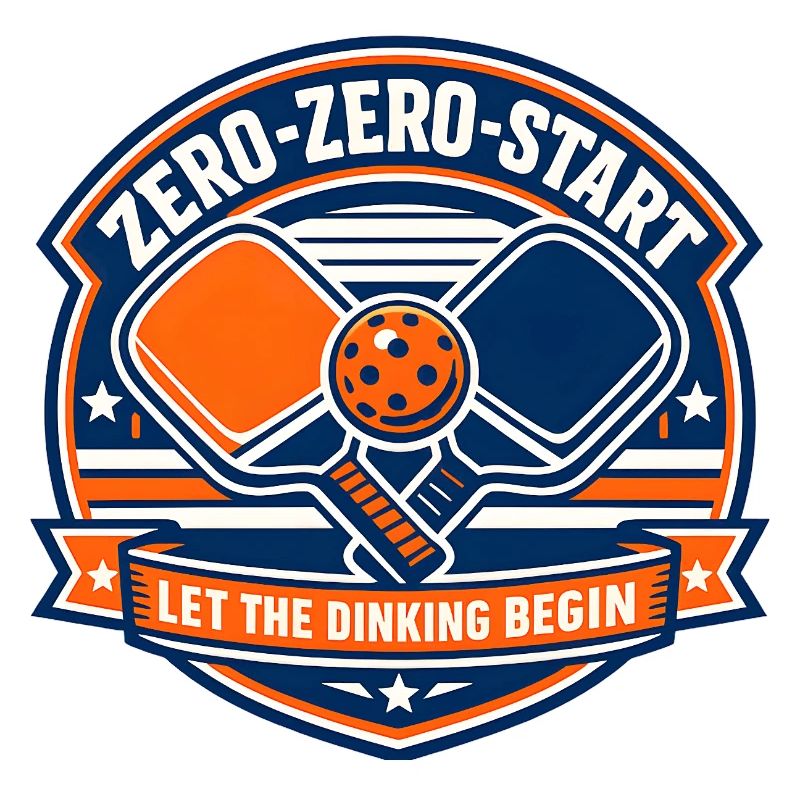 Badge de boisson Zéro-Zéro Départ