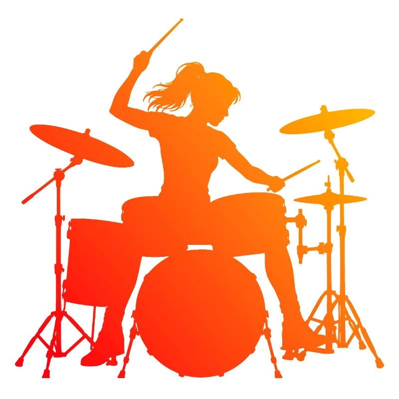 Gift idea for the drummer with percussion
