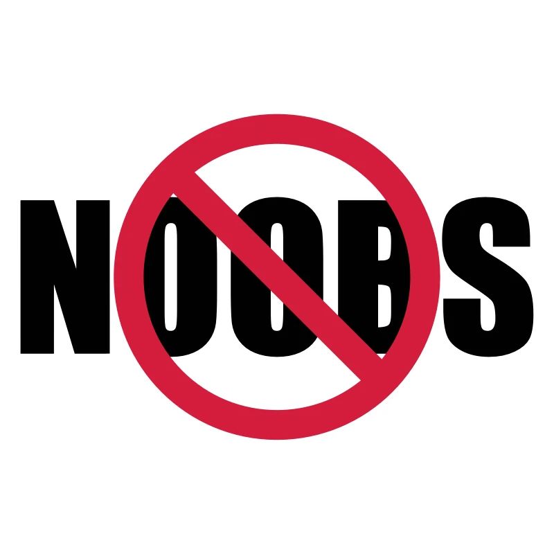 Aucun signe de noobs interdit