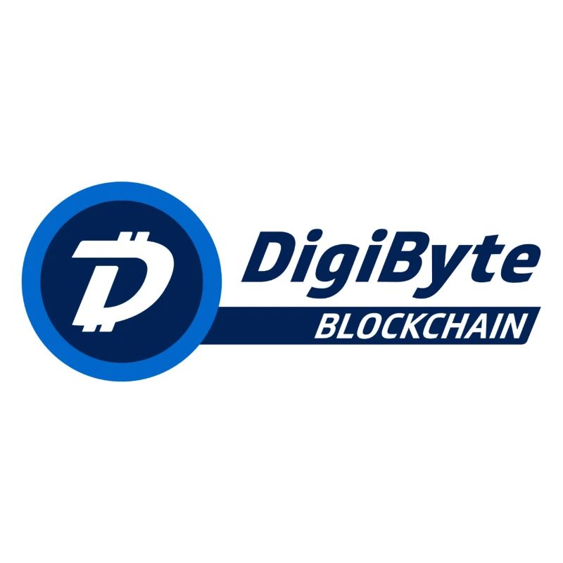 DigiByte Logo mit Text (DGB)