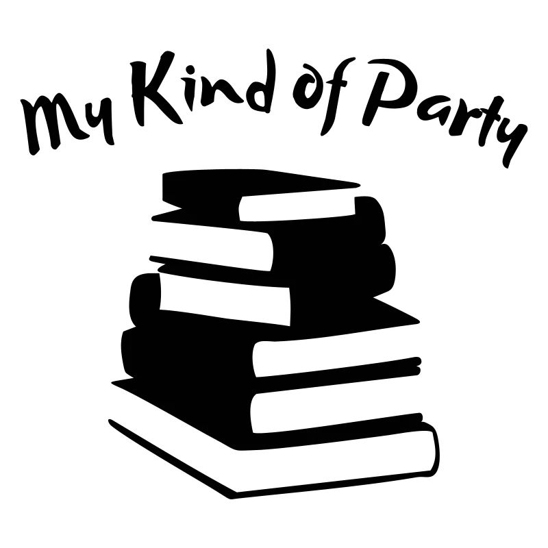 Bücher Nerd, Bücherwurm 2farbig