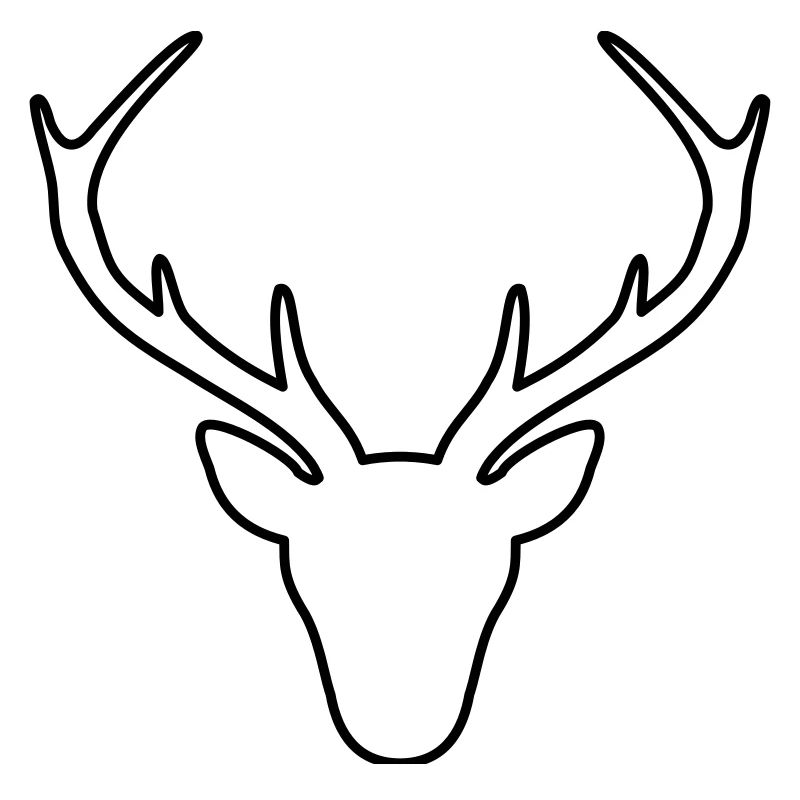 Hirsch Geweih Jäger Jagd Wild Geschenk