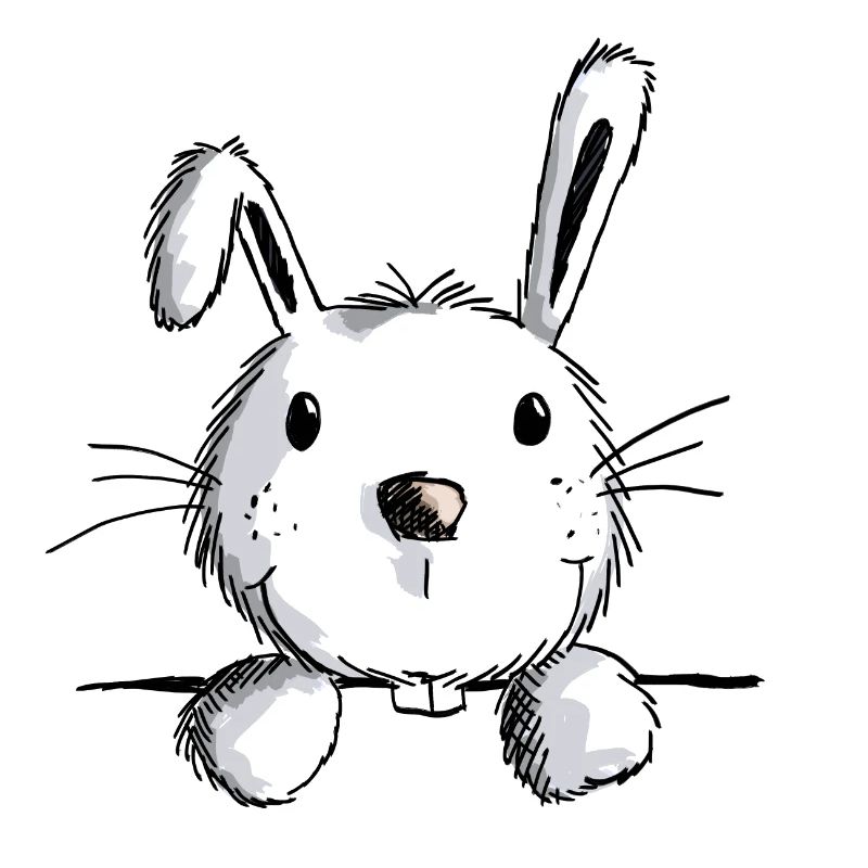 Curious hare - rabbits - rabbits - rabbits