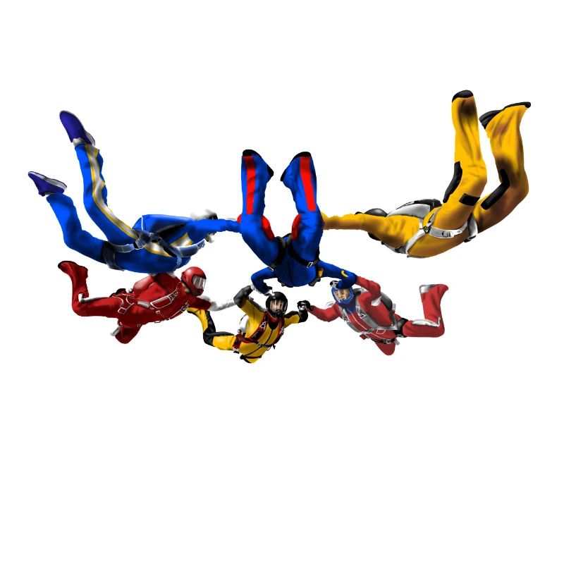 skydivers
