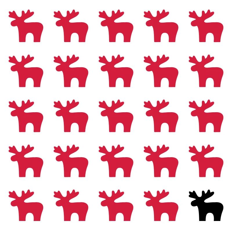Moose Moose Pattern I Noël