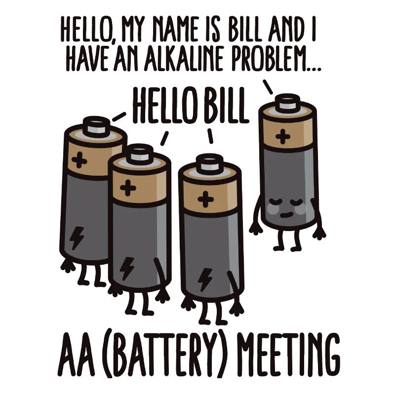 AA Meeting - I have an Alkaline problem - Battery