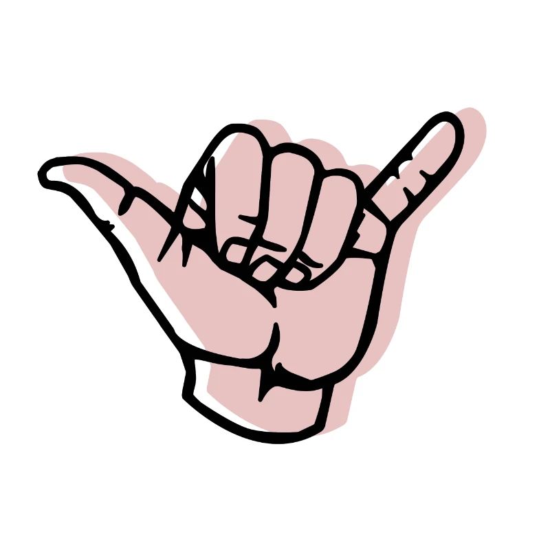 Hand shaka offset