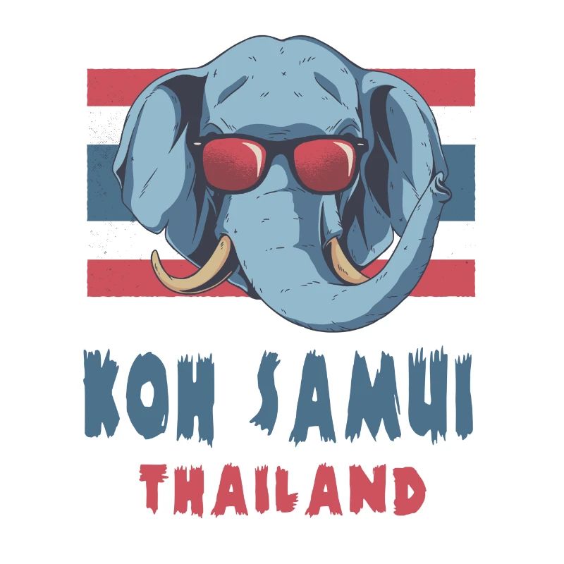 Conception de Koh Samui en Thaïlande
