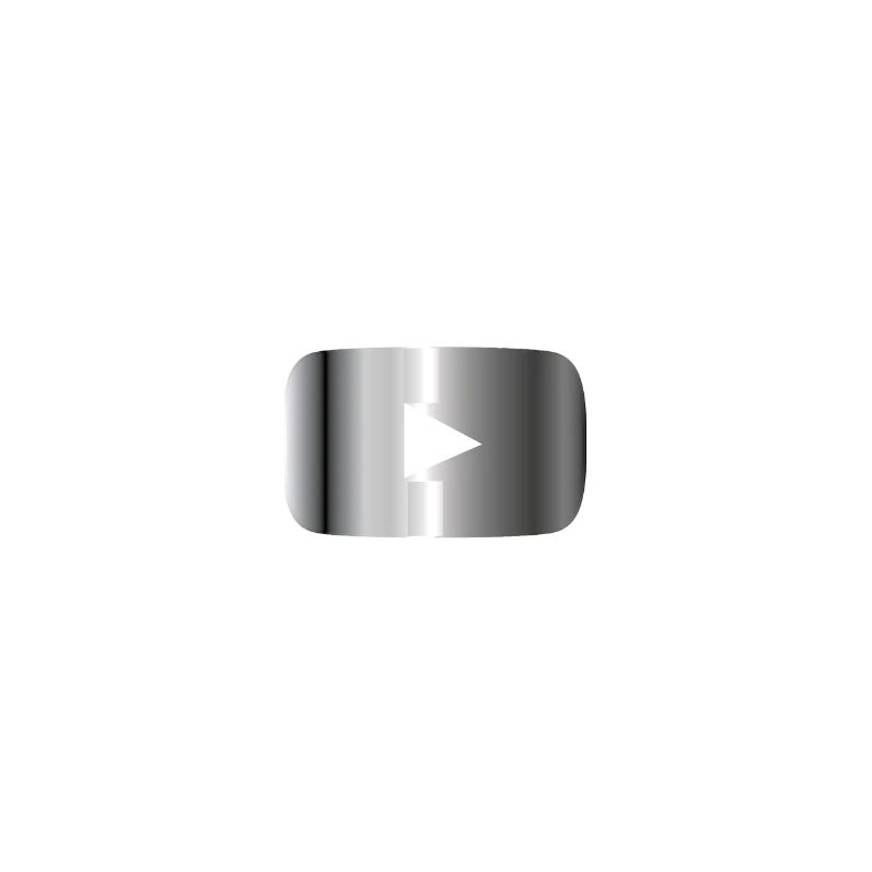 Silver Play Button