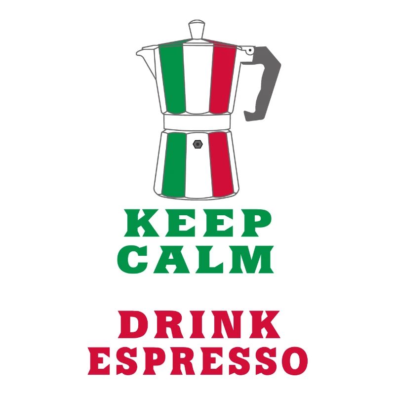 Keep Calm and Drink Espresso Design / Geschenkidee