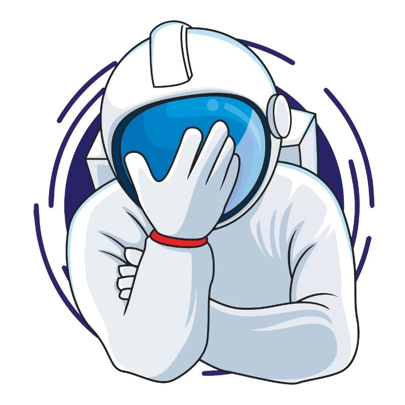 Facepalm Astronaut