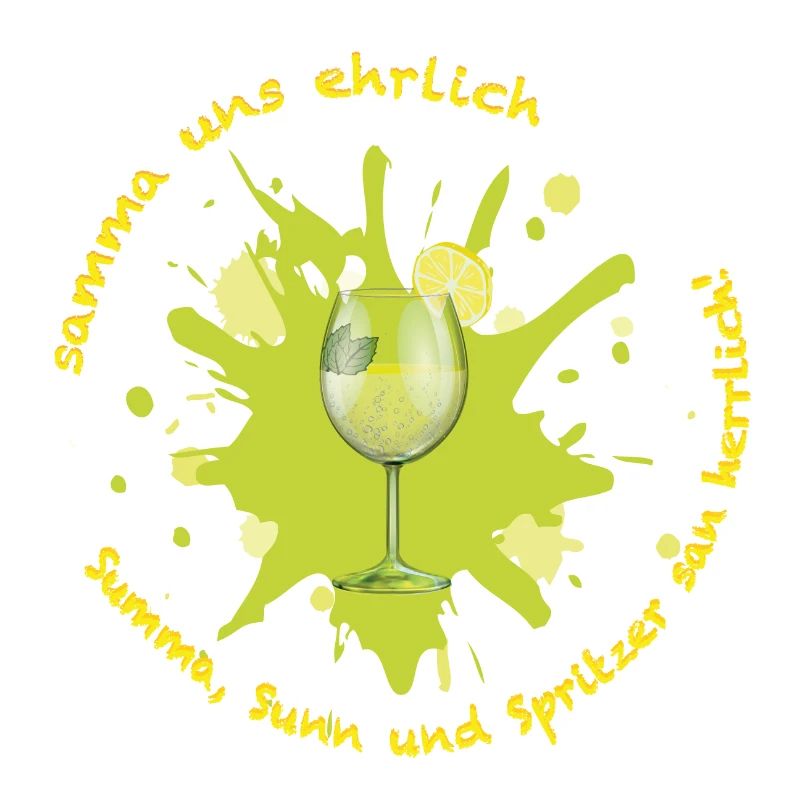Samma uns ehrlich Summa Sunn Spritzer san herrlich