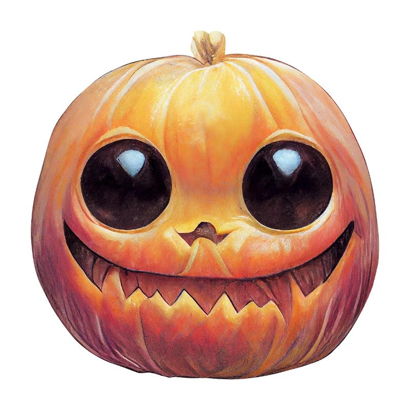 Pumpkin Head For Halloween