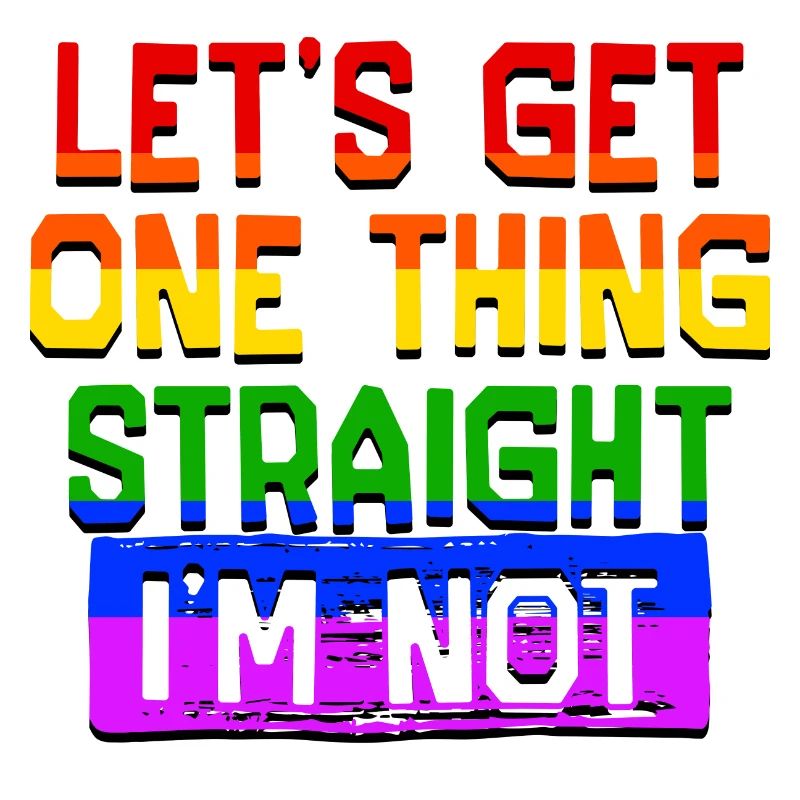 Humorous Lgbt Statement Transgender Bisexual